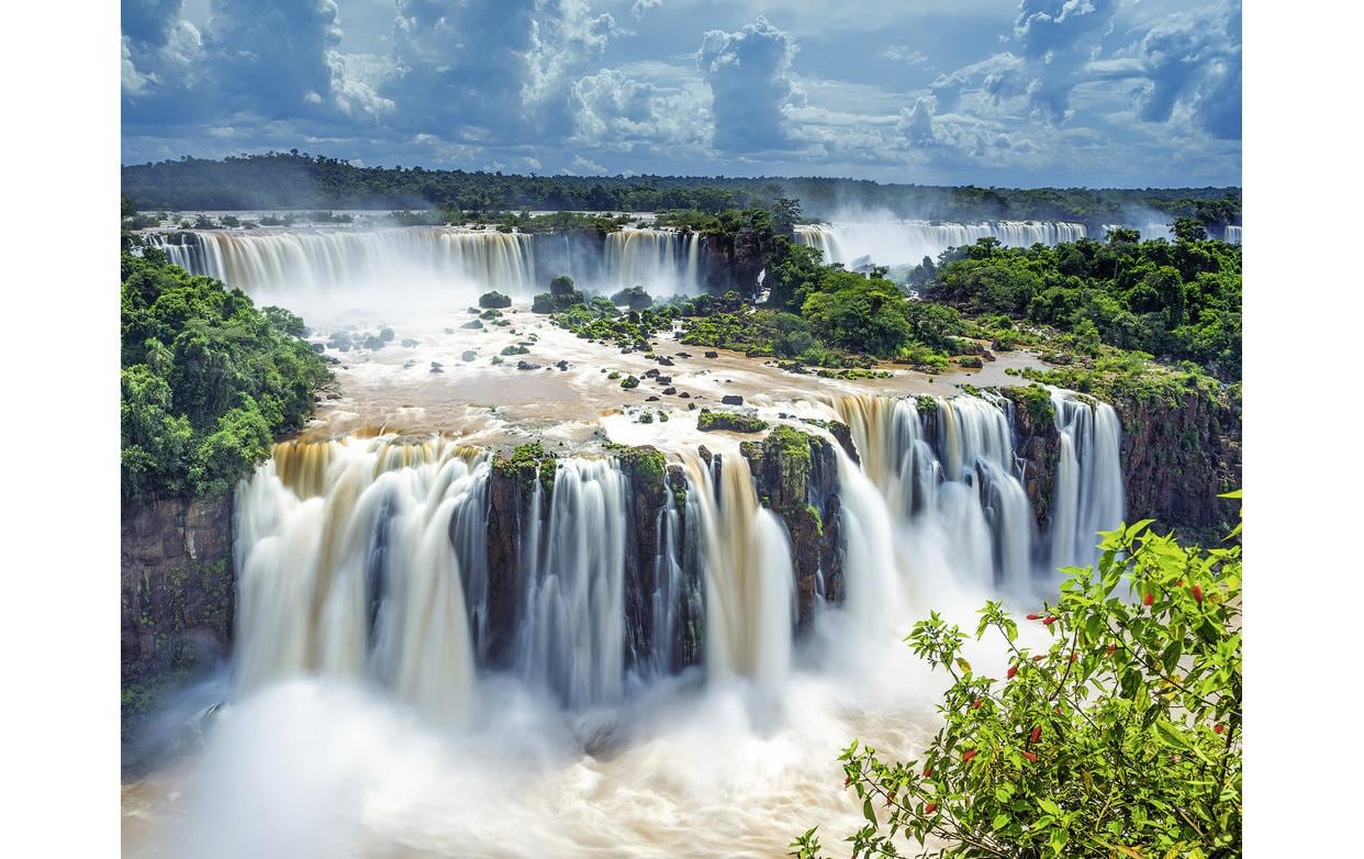 Ravensburger Puzzle Wasserfälle von Iguazu – 2000 Teile – 100 × 75 cm – ab 14 J. – mehrfarbig – CE