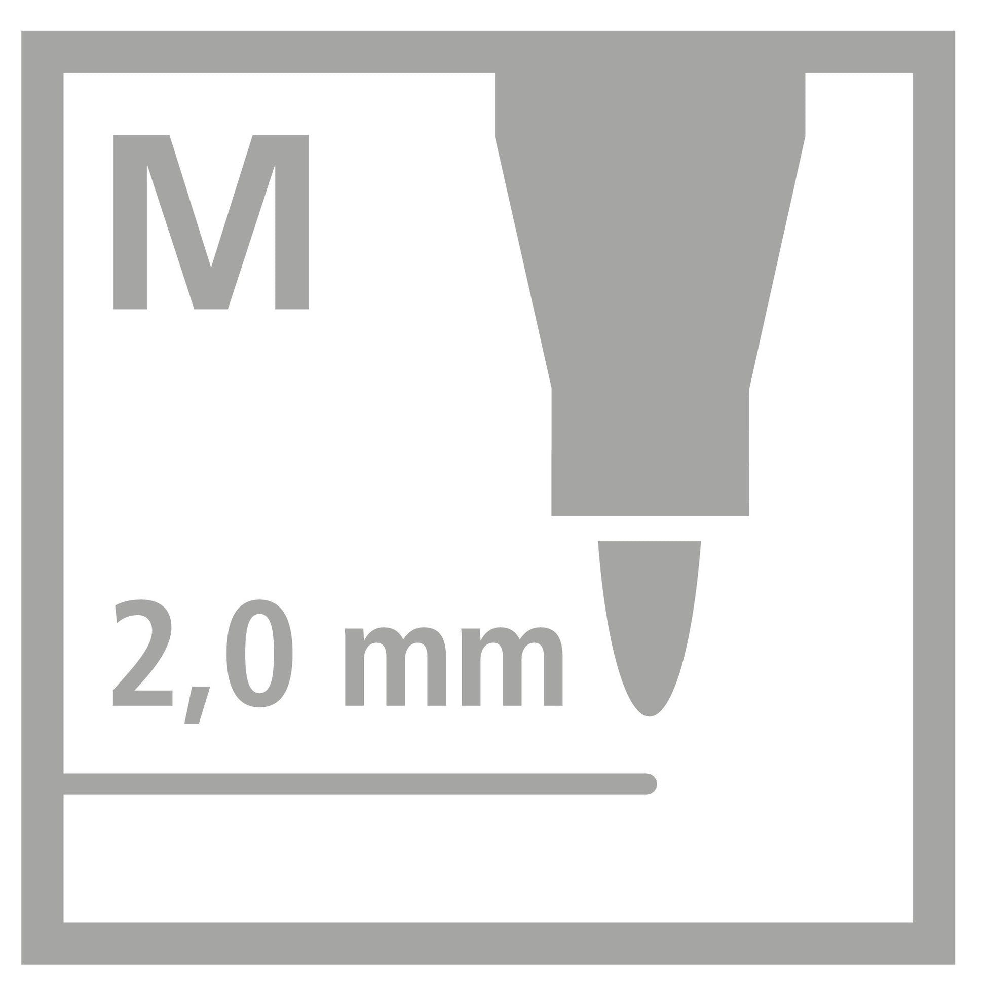 STABILO Filzstifte, Strichbreite 2 mm, 18 Farben