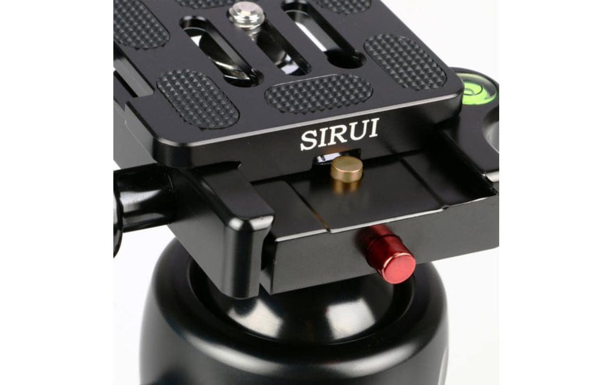 Sirui K-20 II 3-Wege-Stativkopf – 25 kg Traglast, 98 mm, 400 g, 3/8" Gewinde, Arca-Swiss – Schwarz