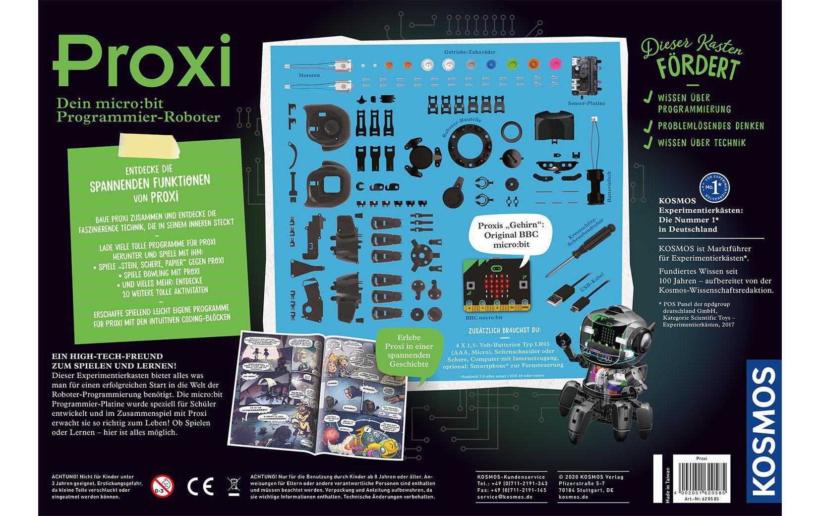 Kosmos Programmierbarer Roboter – Proxi, mit Fernbedienung, ab 10 Jahren