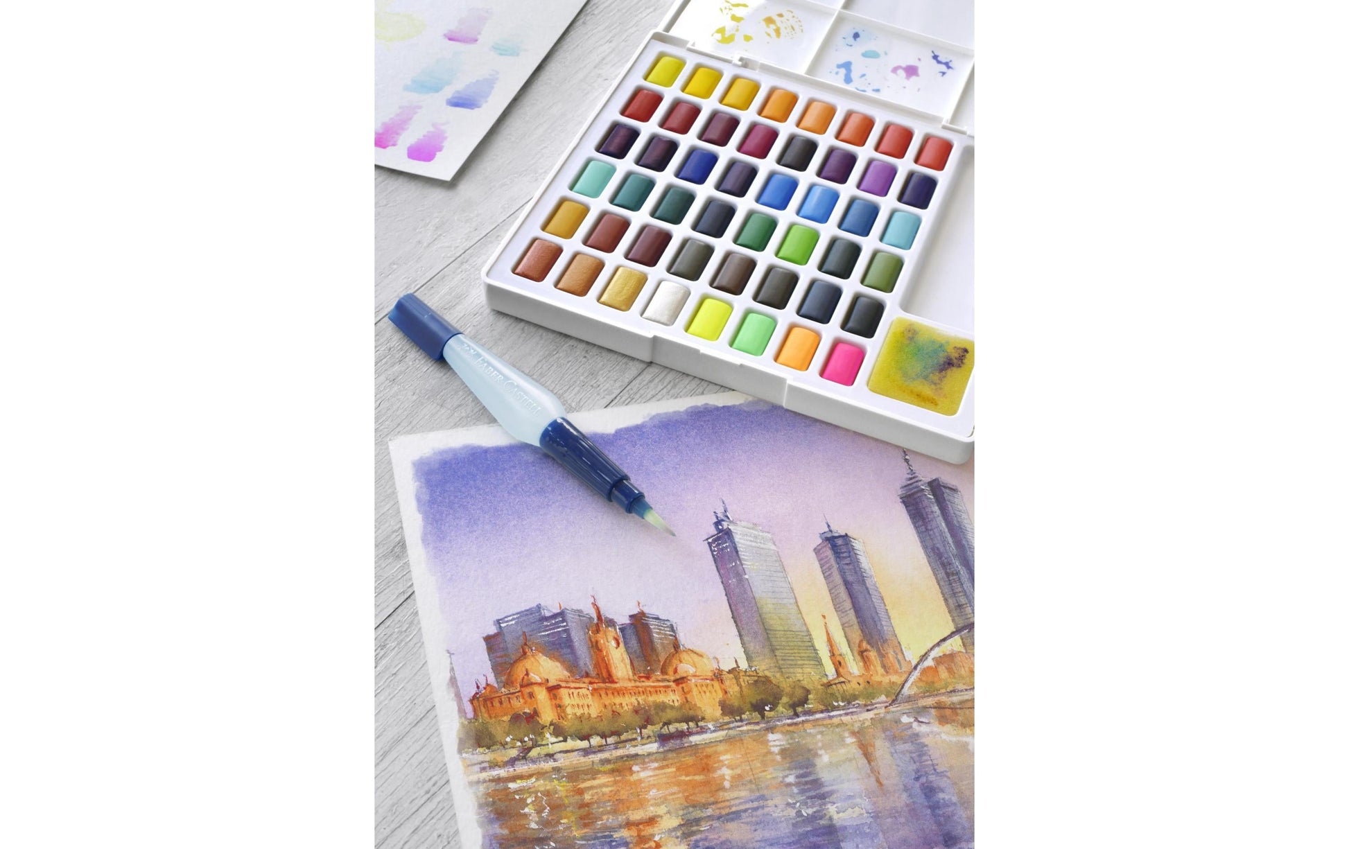 Faber-Castell Deckfarbkasten – 48 Farben