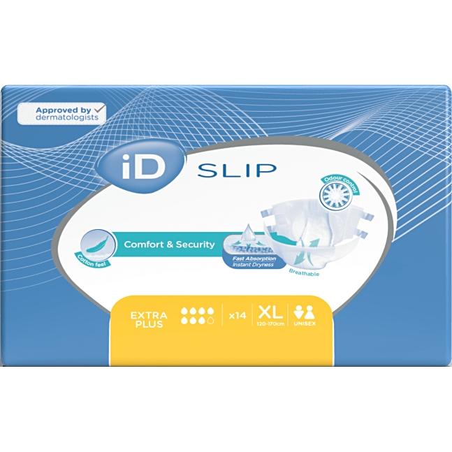 iD Inkontinenzslip Extra Plus – XL, 14 Stk., gelb