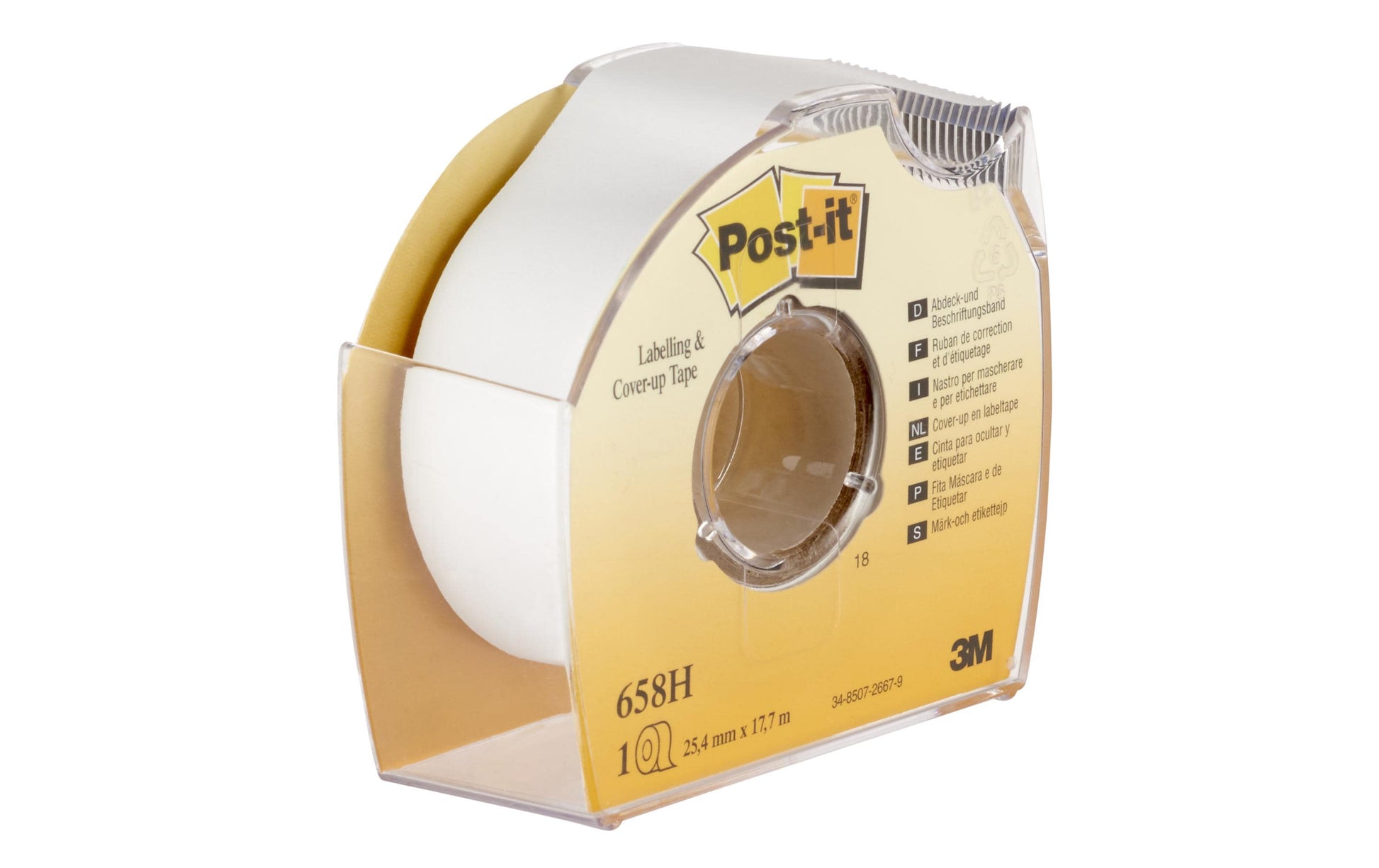 Post-It Korrekturband Rolle im Dispenser