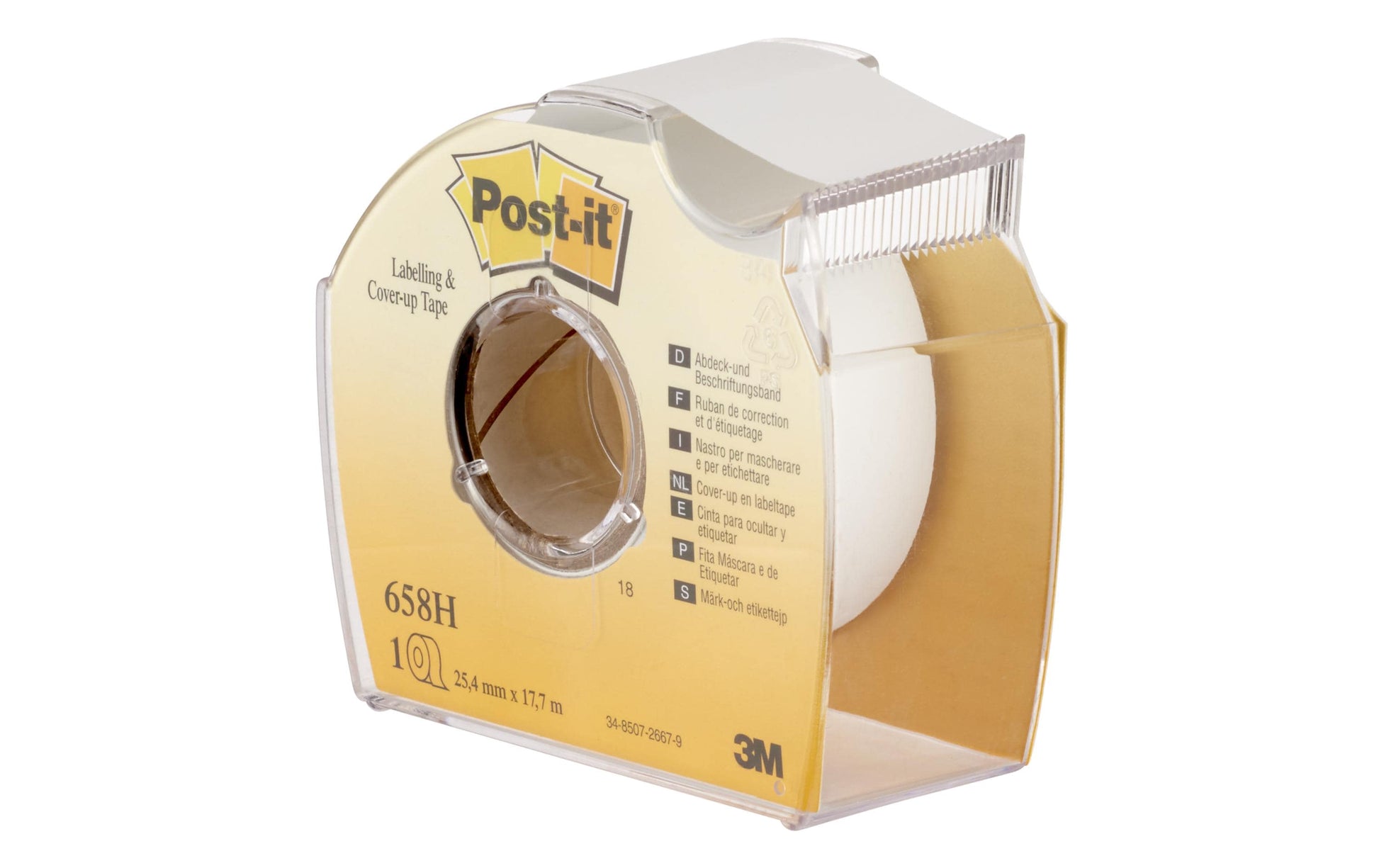 Post-It Korrekturband Rolle im Dispenser