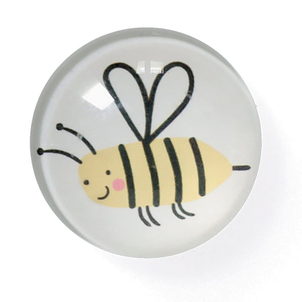 Zeller Present Magnet-Set Insekten – 4-teilig – Ø 2,5 × 0,8 cm – Magnet & Kunststoff, mehrfarbig