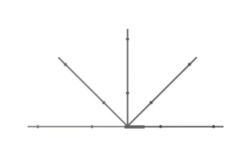 Multibrackets M Universal Schwenkarm 180 – Wandhalterung, schwenkbar, für 70", VESA 300×200, bis 125 kg
