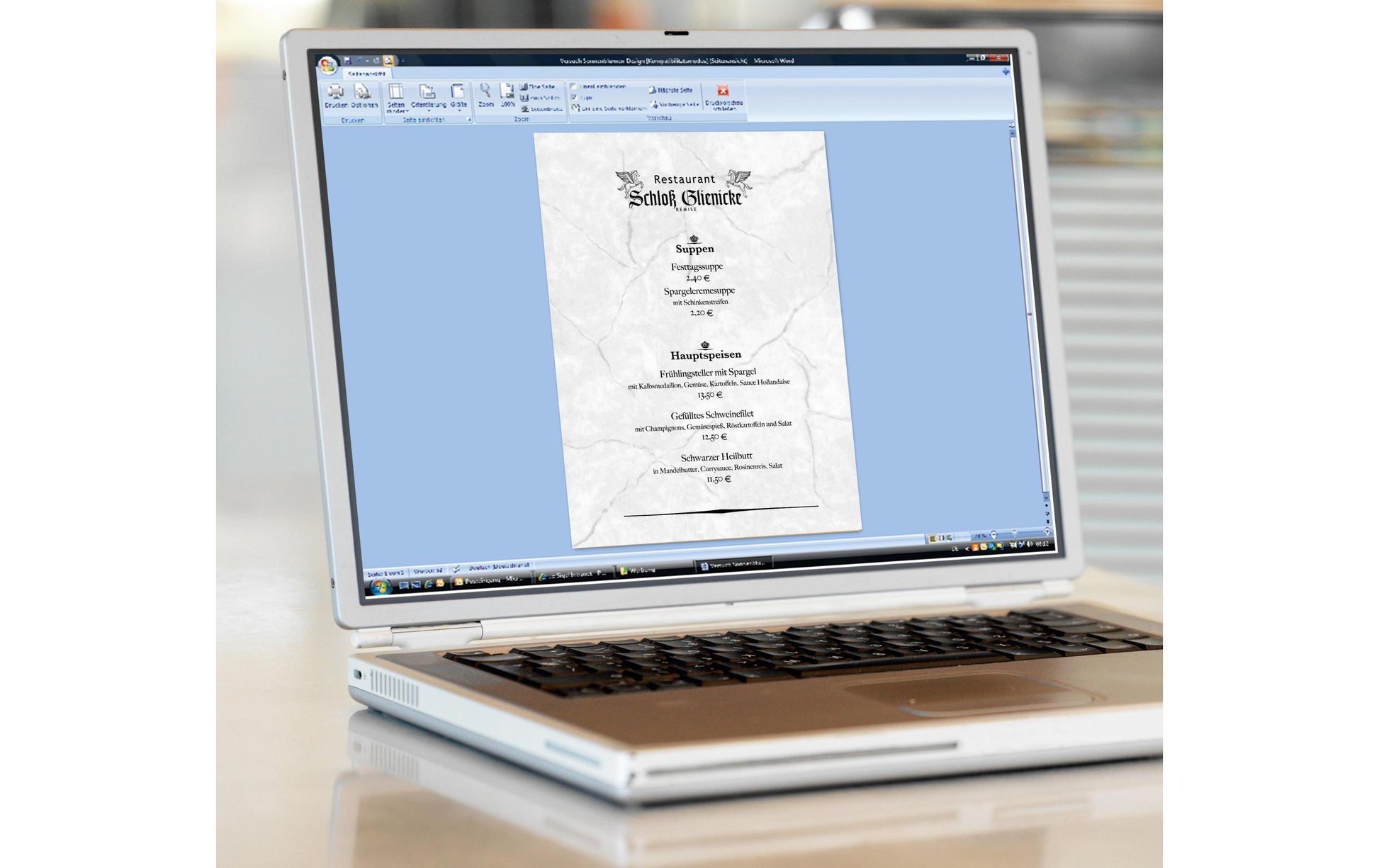 Sigel Strukturpapier Granit Grau – A4, 200 g/m², 50 Blatt