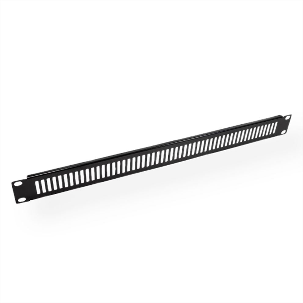 VALUE 26.99.0319 – Blindplatte, 19", 1U, Metall, Schwarz