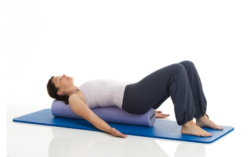 TOGU Pilates Schaumstoffrolle – 90 × 15 cm – Violett
