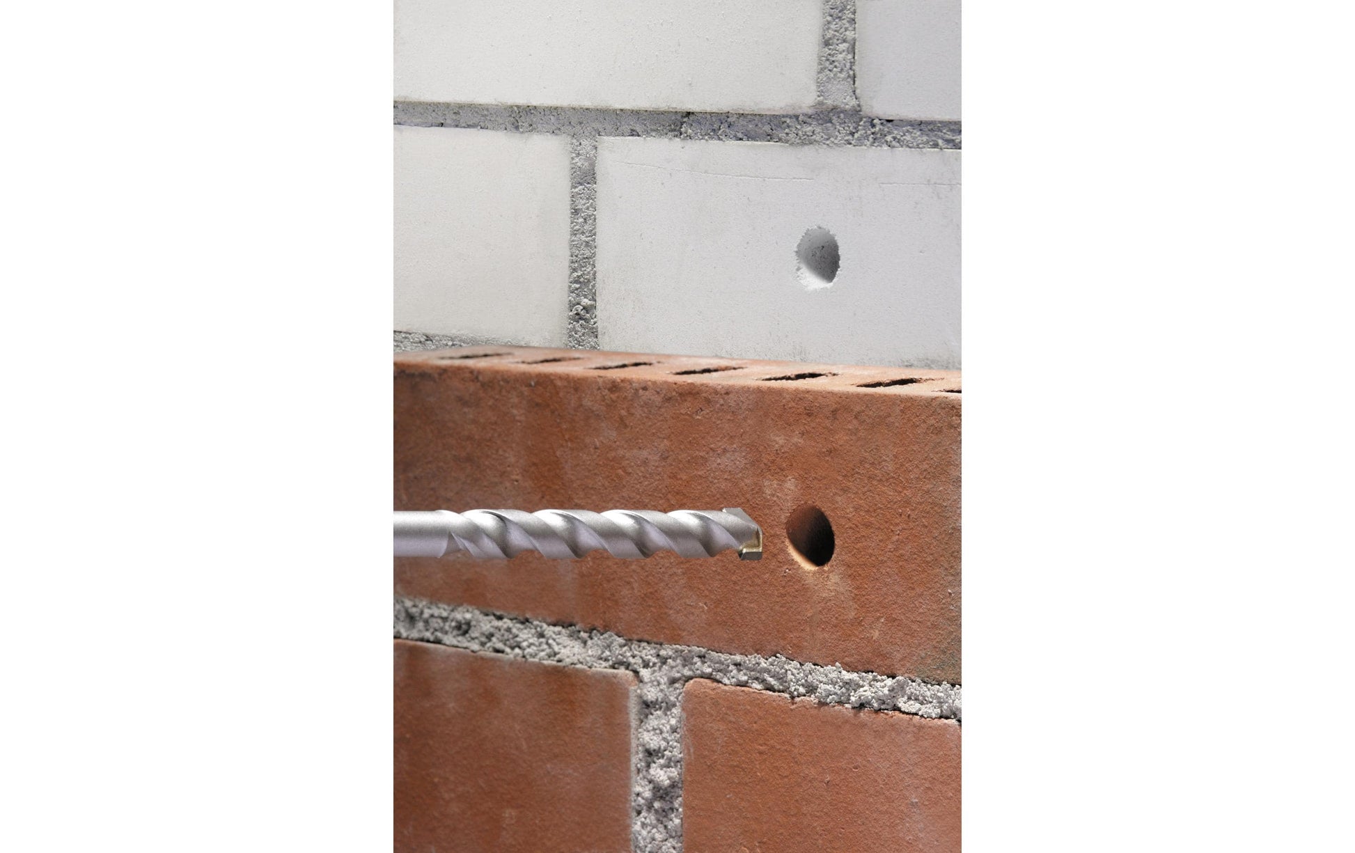 kwb Hartmetall-Steinbohrersatz 3–10 mm Zylinderschaft – 8-teilig – für Mauerwerk & Beton