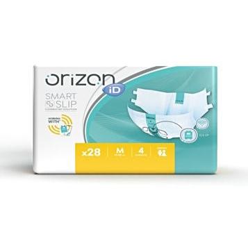 iD Inkontinenz-Slip Orizon Smart Slip – M – 4 Beutel à 28 Stk., gelb – 2,6 l