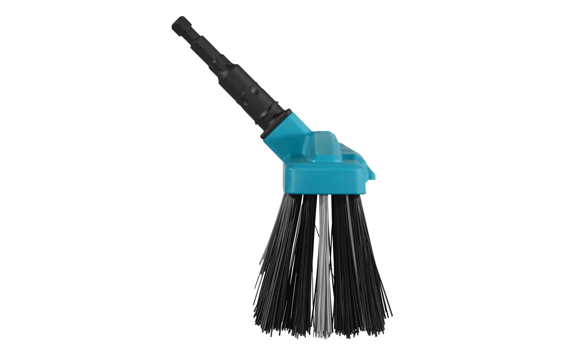 Gardena Strassenbesen – 45 cm, hart, Polypropylen (PP), schwarz/cyan, ohne Stiel, für combisystem