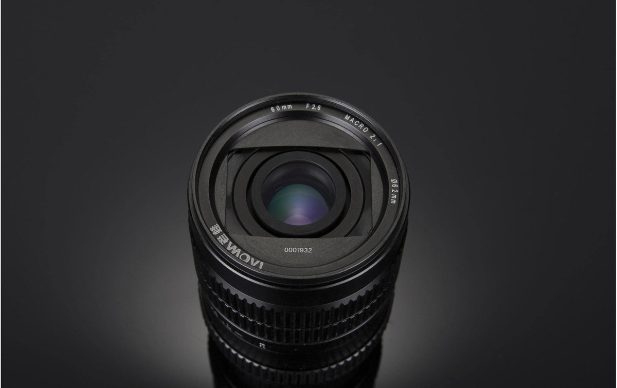 Laowa 60mm f/2.8 2× Ultra-Makro Sony E – Makroobjektiv – für Sony (E-Mount, APS-C, Vollformat) – Schwarz