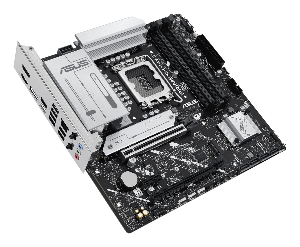ASUS PRIME B860M-A WIFI – Mainboard – LGA 1851, Intel B860, mATX, DDR5