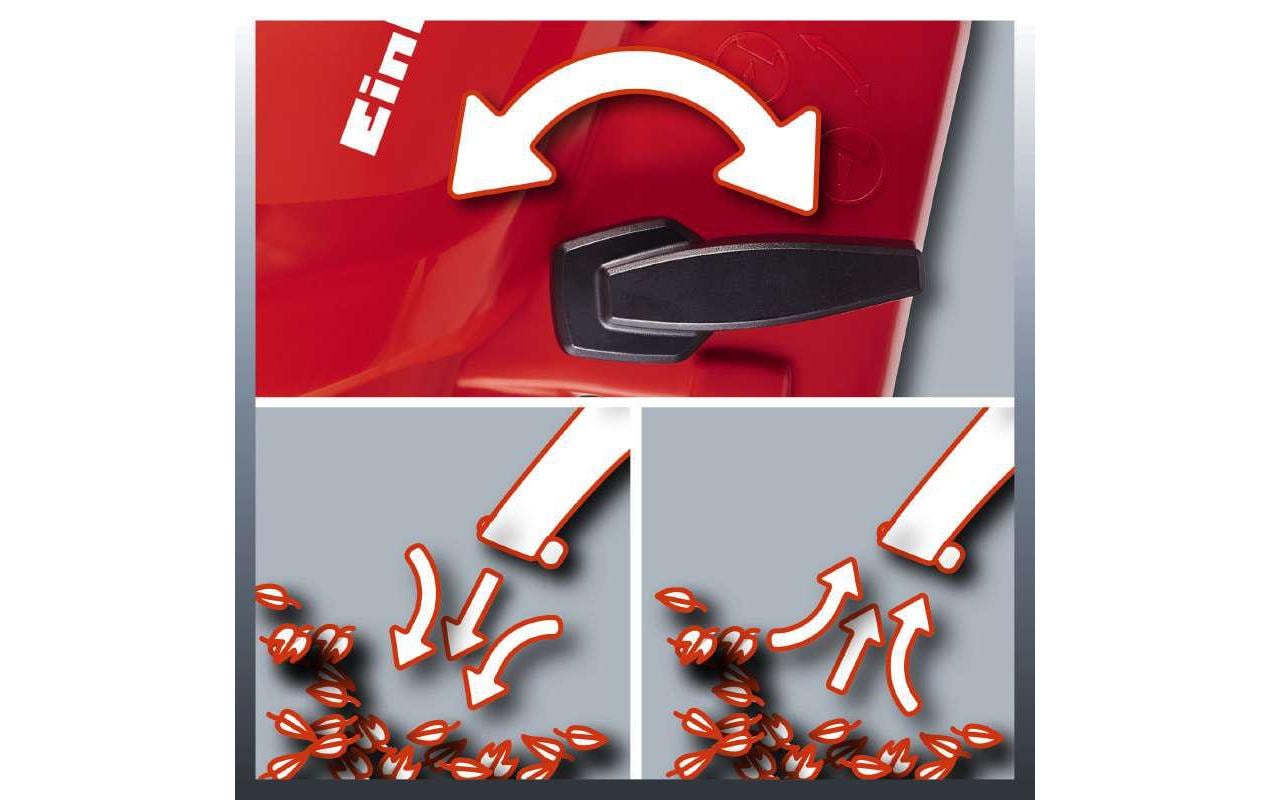 Einhell GC-EL 2400 Laubsauger – Netzbetrieb – 2400 W – Saugleistung 650 m³/h, Luftstrom 240 km/h – Solo