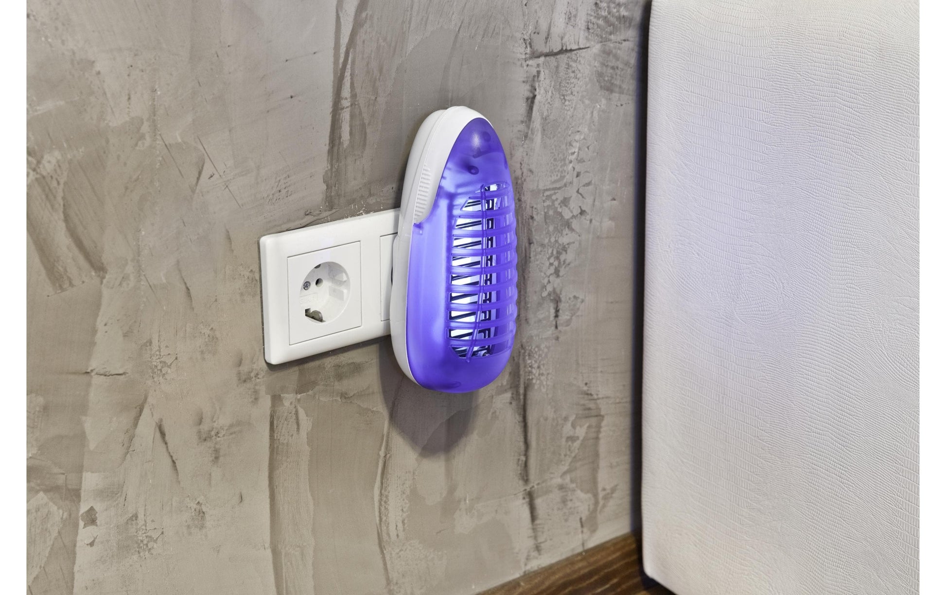 Windhager Insektenfalle – weiss, violett – Kunststoff – für Fluginsekten