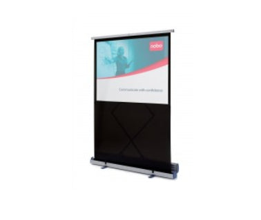 Nobo Mobile Leinwand – 4:3, 160 × 120 cm, weiss