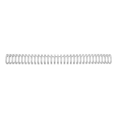 GBC Bindedisc-Ringe – für A4 – Ø 8 mm, silber, Draht – 100 Stk.