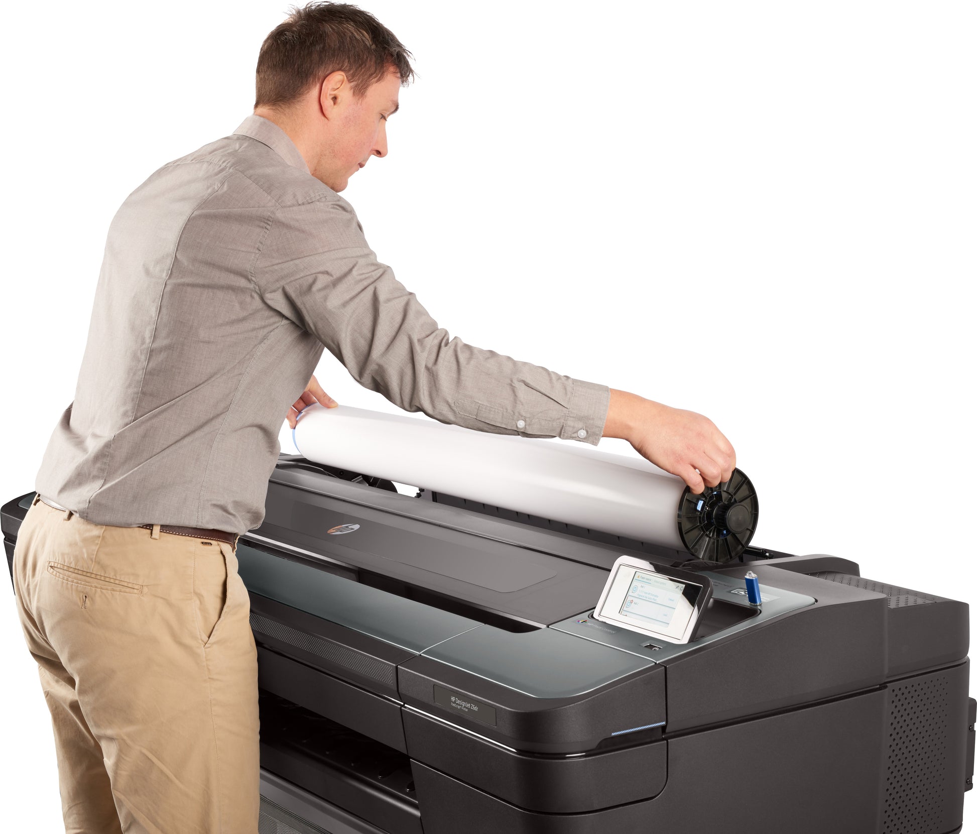 HP DesignJet Z6dr – Grossformat-Plotter, 44" (1'118 mm), A0, LAN, Wi‑Fi Direct, PostScript