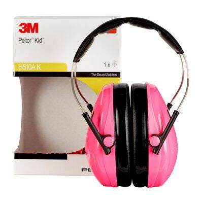 3M Peltor Kids H510AKGC1 Kapselgehörschutz für Kinder – SNR 27 dB – Violett