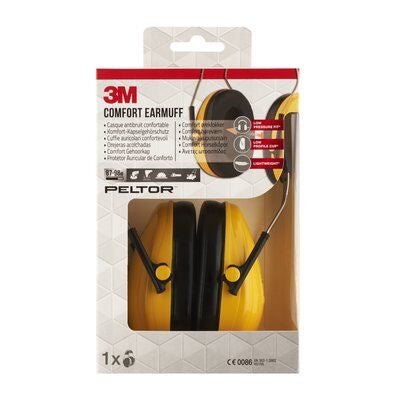 3M PELTOR Optime H510A Kapselgehörschutz – Gelb – faltbar