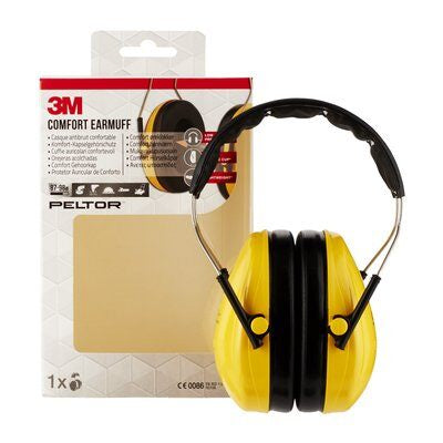 3M Komfort H510AC1 Kapselgehörschutz – Gelb – faltbar