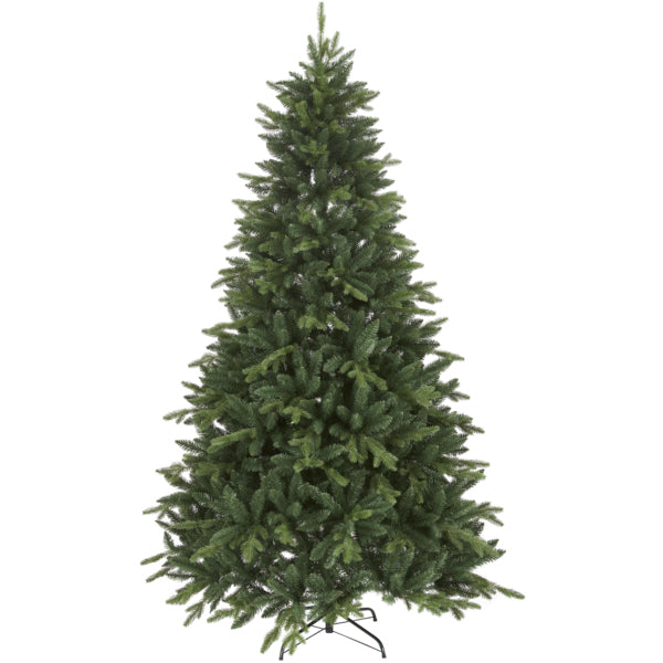 Star Trading Weihnachtsbaum – für den Aussenbereich – 210 cm (H) × Ø 135 cm – Montagesatz, Grün
