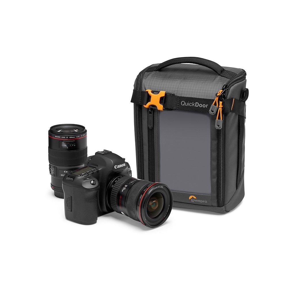 Lowepro GearUp Creator Box L II (GRL) Kameratasche – Grau – für Sony 7, OM-D E-M10, Canon EOS M5 und andere