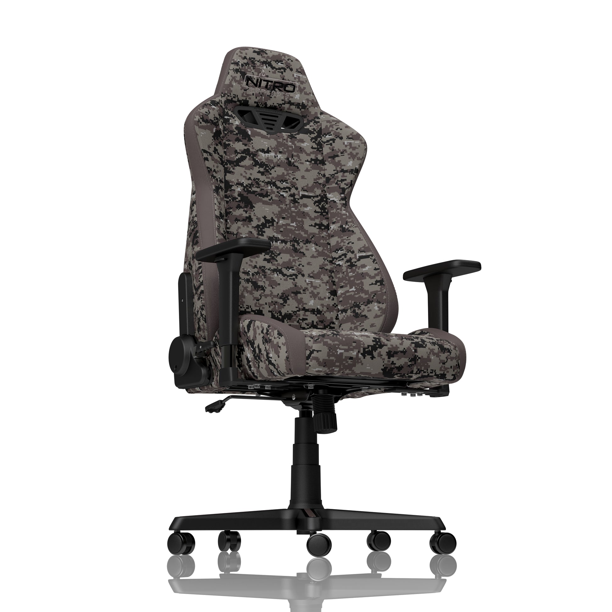Nitro Concepts Konferenzstuhl S300 – 57×56×140 cm, camouflage