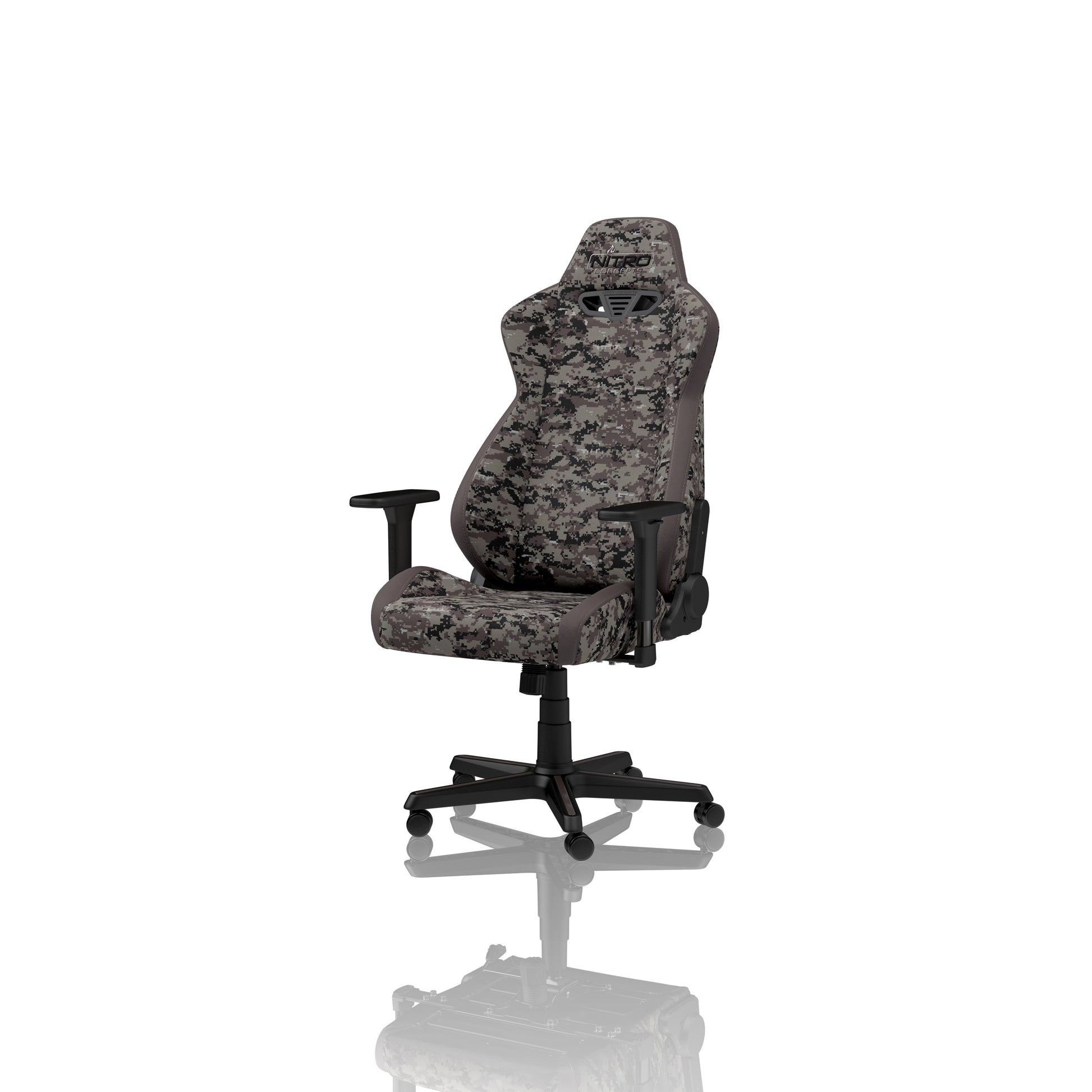 Nitro Concepts Konferenzstuhl S300 – 57×56×140 cm, camouflage