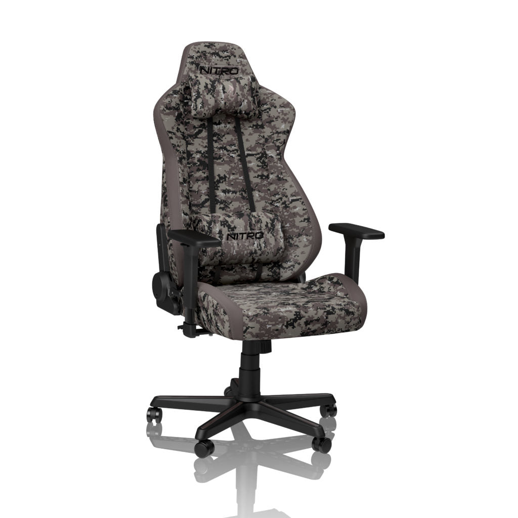 Nitro Concepts Konferenzstuhl S300 – 57×56×140 cm, camouflage