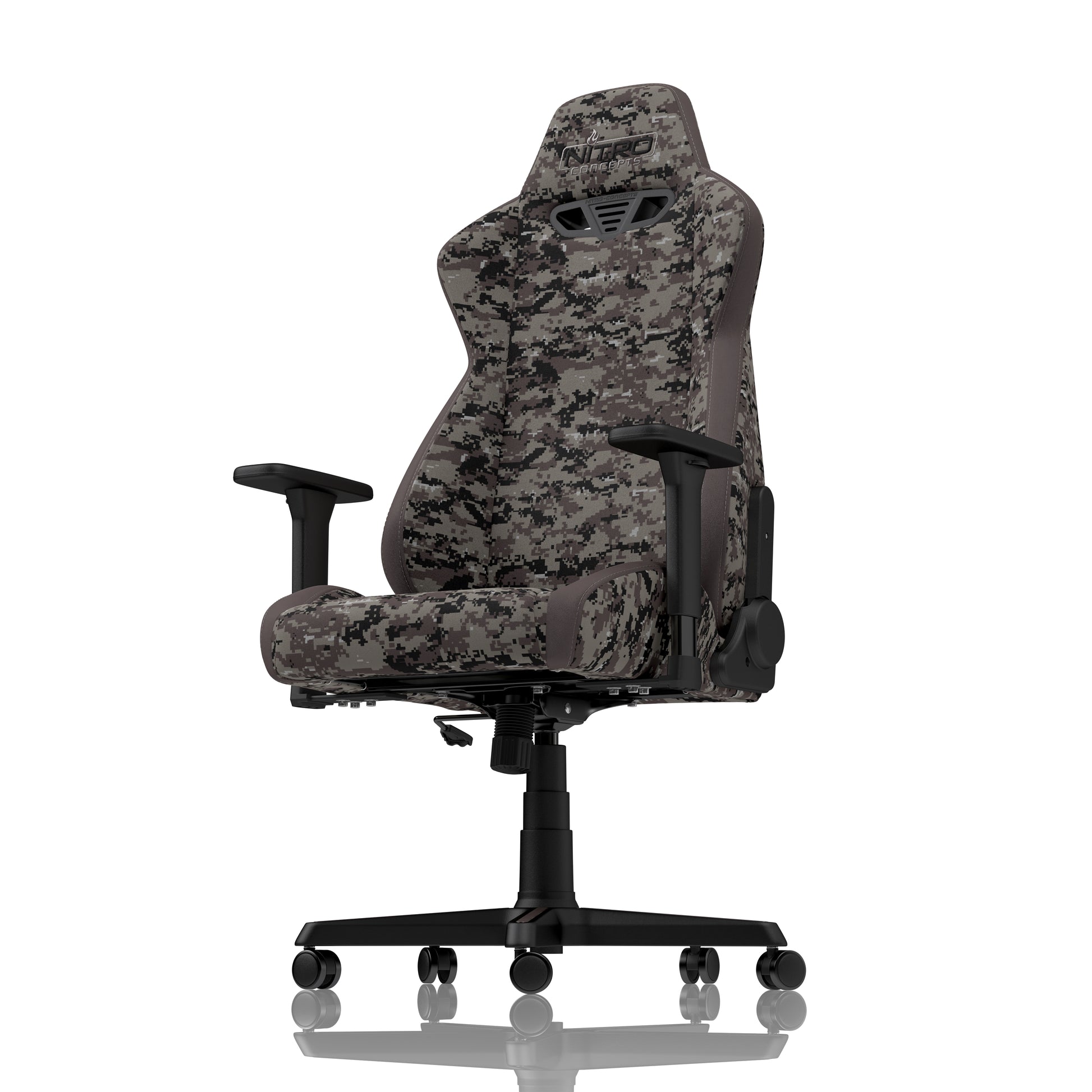 Nitro Concepts Konferenzstuhl S300 – 57×56×140 cm, camouflage