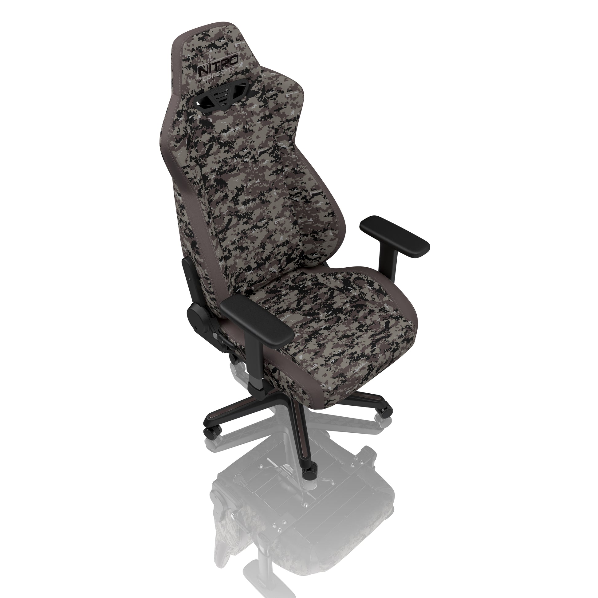 Nitro Concepts Konferenzstuhl S300 – 57×56×140 cm, camouflage