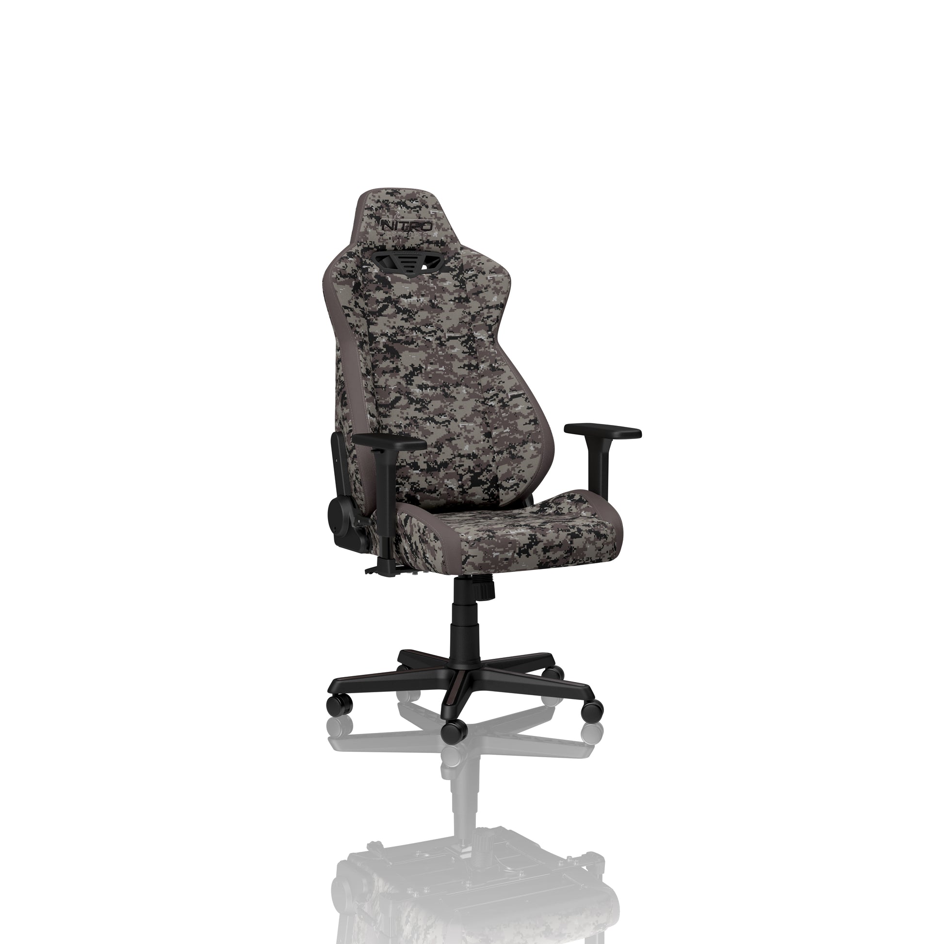 Nitro Concepts Konferenzstuhl S300 – 57×56×140 cm, camouflage