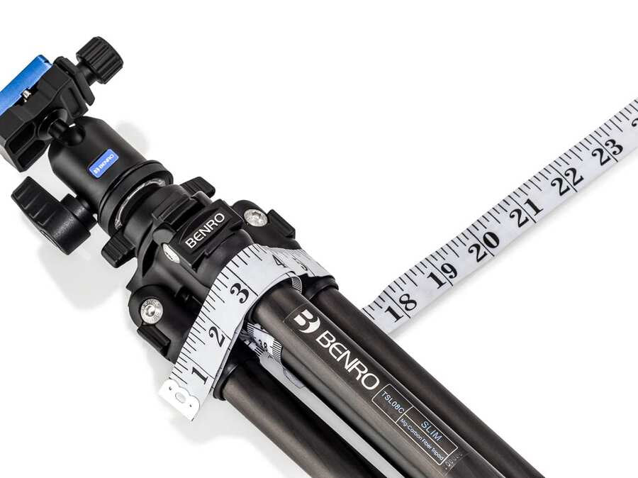 Benro Travel Slim FSL09CN00 Stativ – bis 130 cm – 4 kg – Carbon