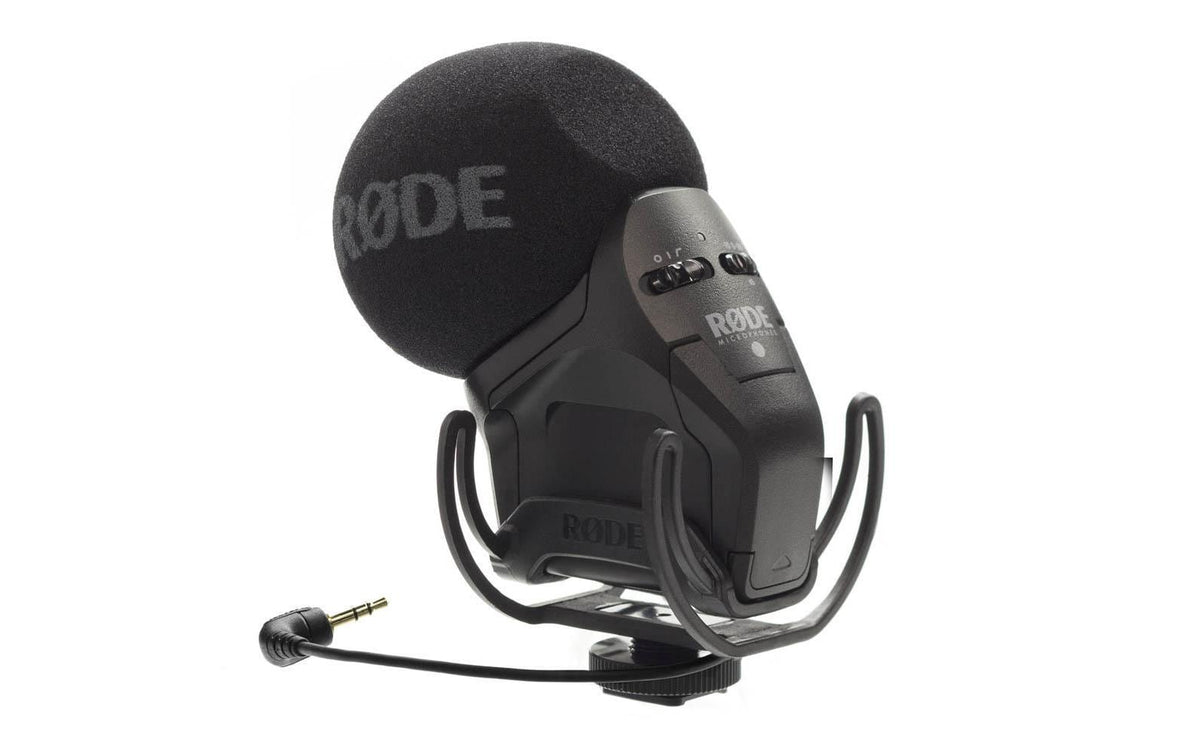 RØDE Stereo Videomic Pro R – Stereo-Mikrofon, Niere, Kondensator, Video, für DSLR und Camcorder, Schwarz
