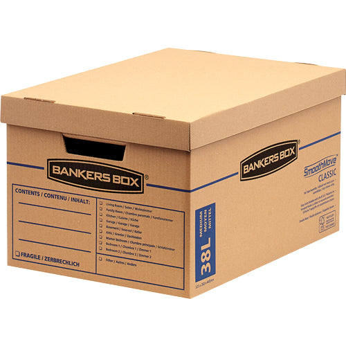 Fellowes SmoothMove Classic Umzugsbox – Natur
