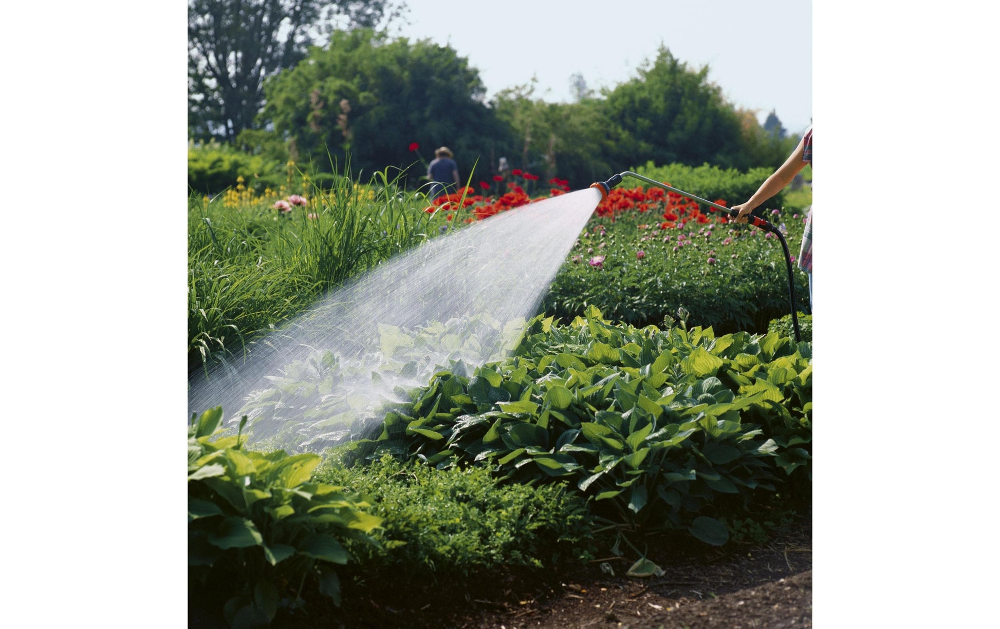 Gardena SB-Profi-System-Spritz-Giessstab – stufenlos dosierbar, 3 Sprühmuster