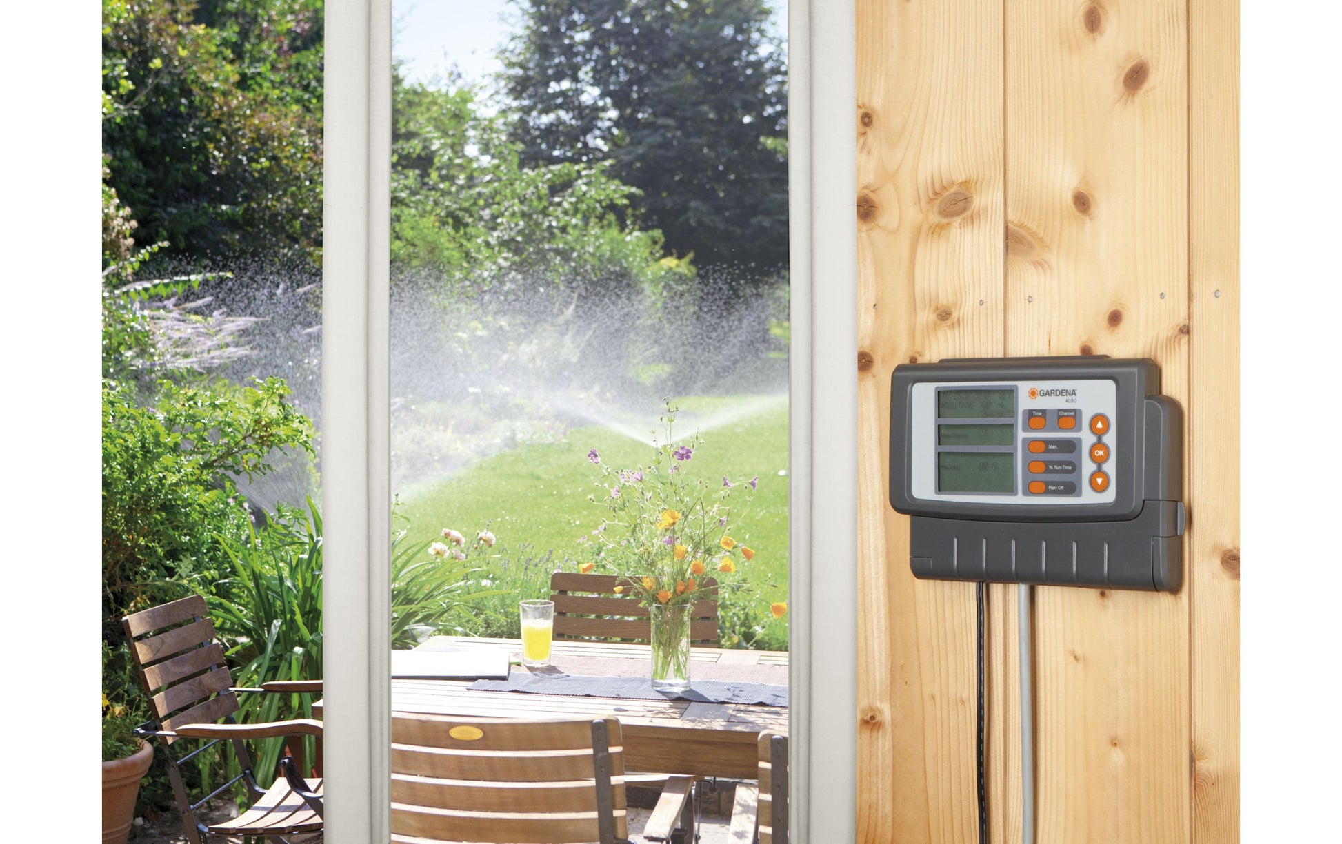 Gardena Controller Classic – für Tropfbewässerungssystem, Grau – 4030