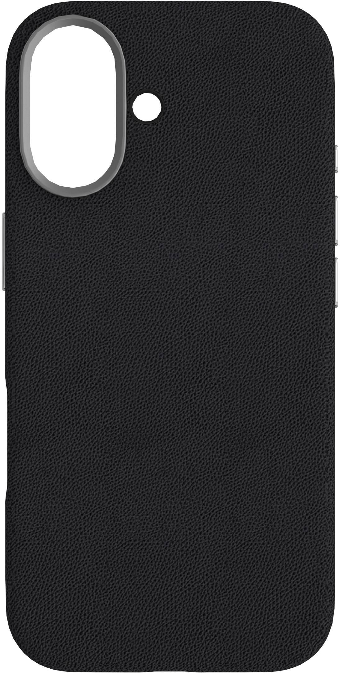 eSTUFF INFINITE VENICE Backcover – für Apple iPhone 17, MagSafe, PU+TPU, Schwarz, bis 1,2 m sturzsicher
