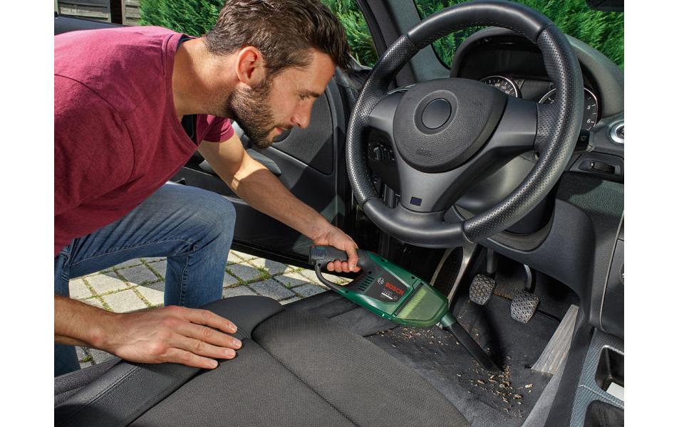 Bosch Luftstaubbläser EasyVac 12 – 2-in-1, 2500 mAh, 0,4 l, Akkubetrieb