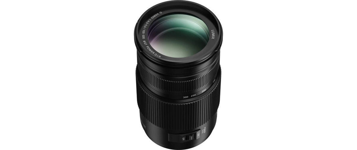 Panasonic Lumix G X Vario H-FSA100300E MFT Telezoom-Objektiv – 100–300 mm f/4–5,6 O.I.S.