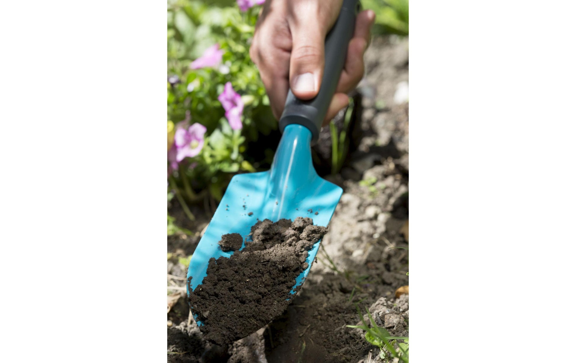 Gardena Blumenkelle – Duroplast, Stahl, ergonomischer Anti-Rutsch-Griff