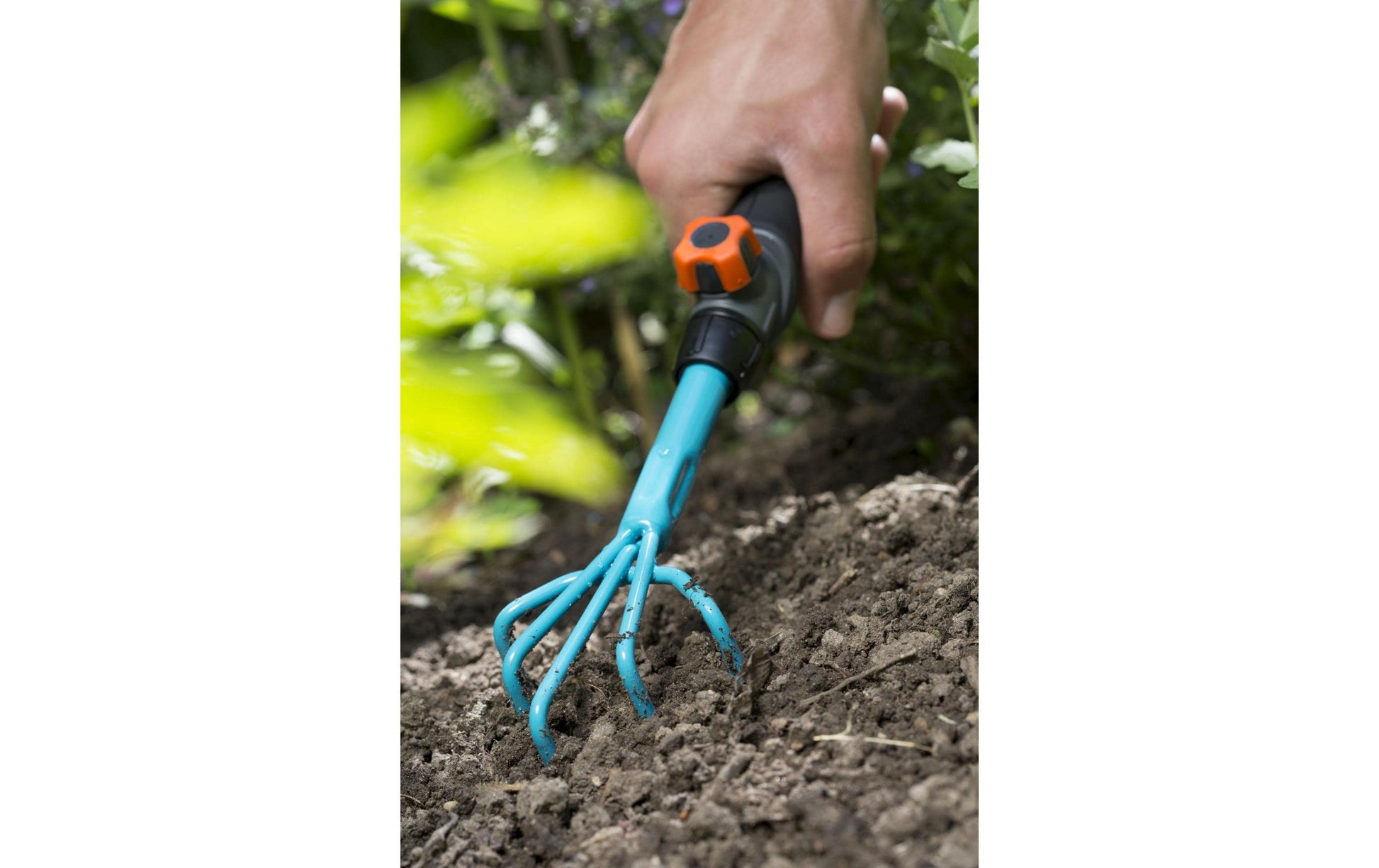 Gardena Combisystem Blumenkralle – Breite 70 mm – Duroplast-Griff, Stahl – 1-teilig