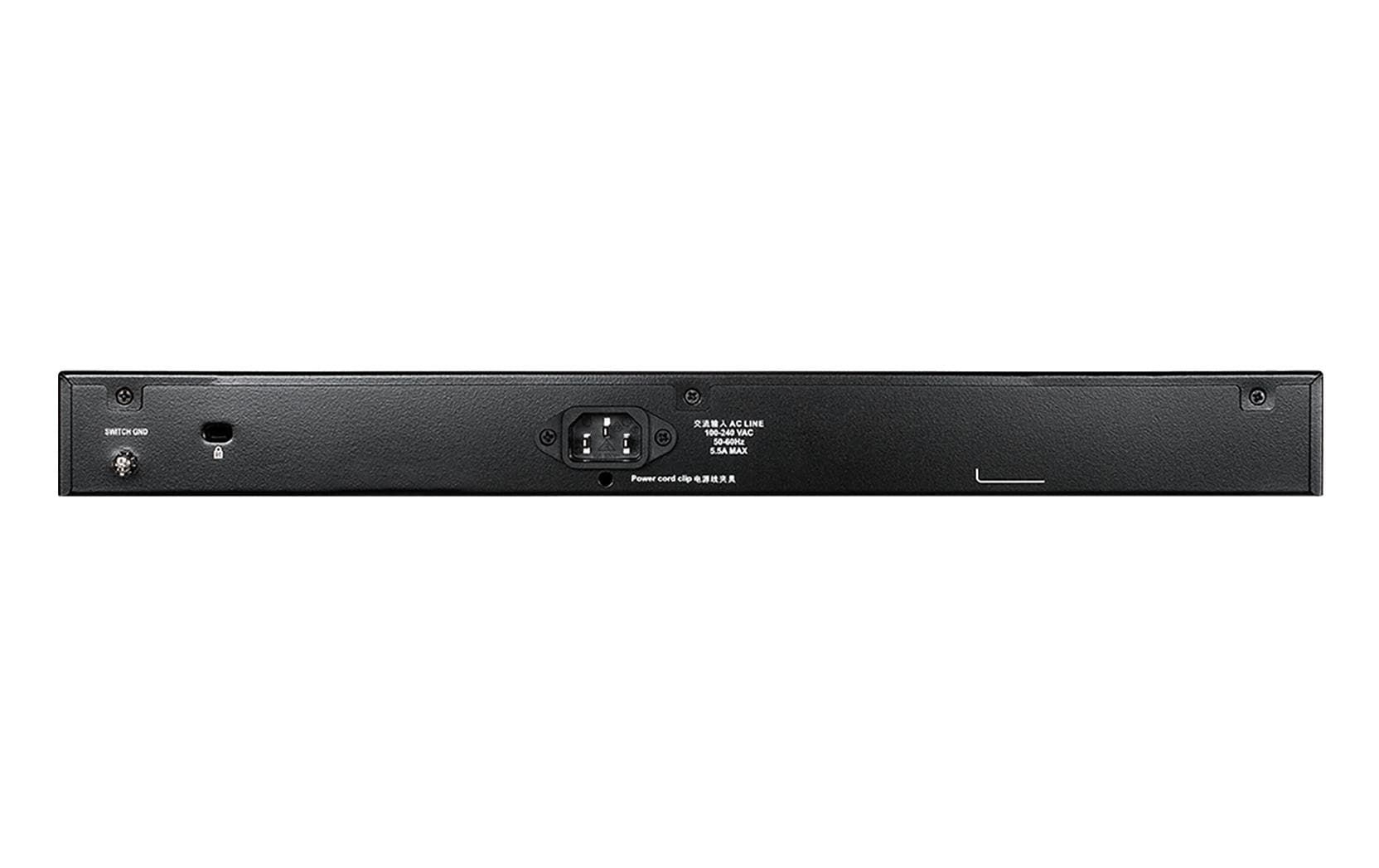 D-Link DGS-1510-28XMP – Verwalteter L2/L3 Switch – 24× 1G, 4× SFP+, PoE+, PoE-Budget 370 W, 19", 1U