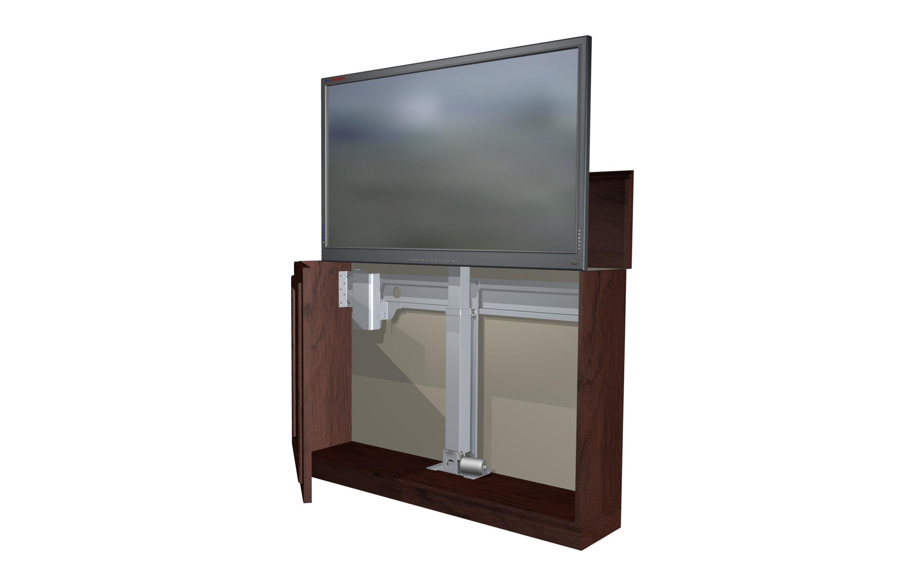 DSS TV Lift Premium 1 – Wandhalterung, bis 50", VESA 500×540, bis 30 kg, motorisiert, schwarz