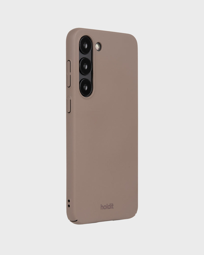 Holdit – Backcover – für Samsung Galaxy S24 – Braun – Silikon