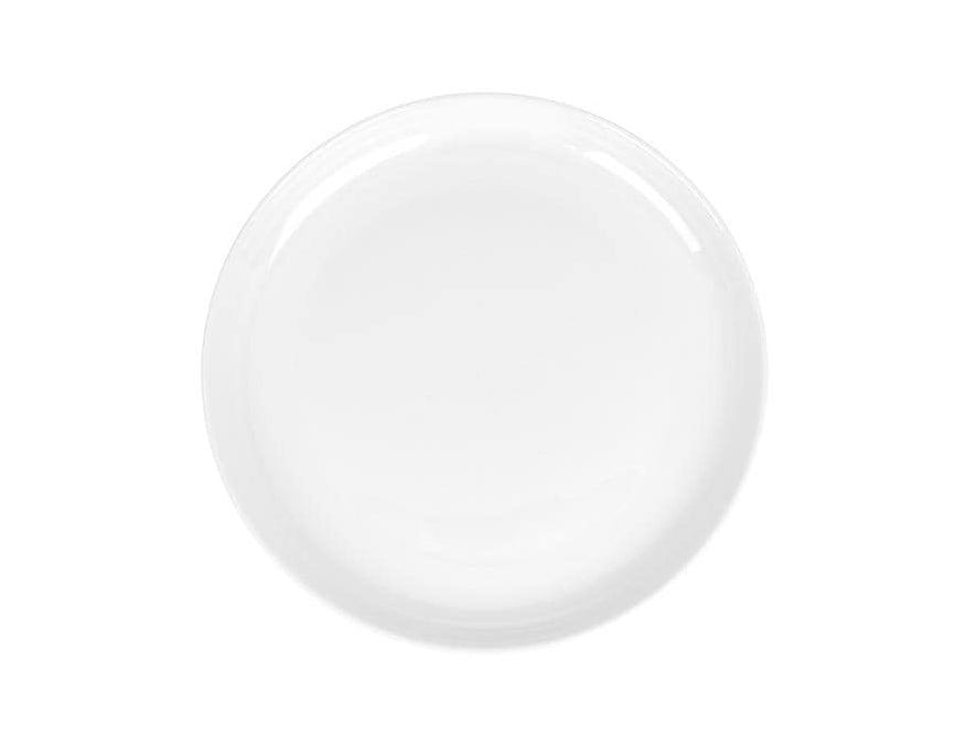 Furber. Furber Teller – 6er Set, Ø 21 cm, Knochenporzellan, Weiss, spülmaschinenfest