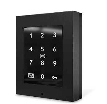 2N Zutrittsleser Access Unit 2.0 Touch – 108×45×131 mm, schwarz