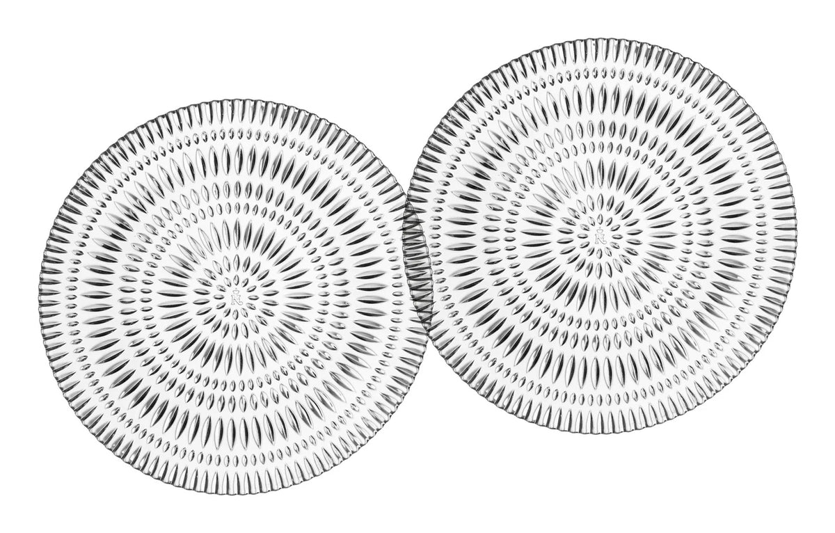 Nachtmann Dessertteller – Ø 23,0 cm, Kristallglas, Transparent, spülmaschinenfest